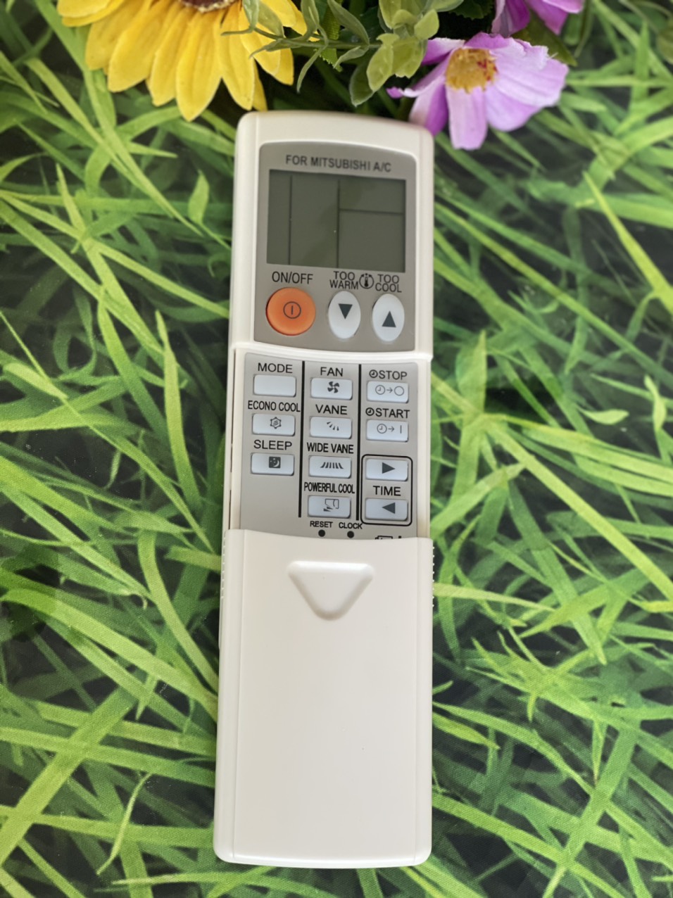 Remote máy lạnh mitshubishi- bảo hành 03 tháng- tặng pin