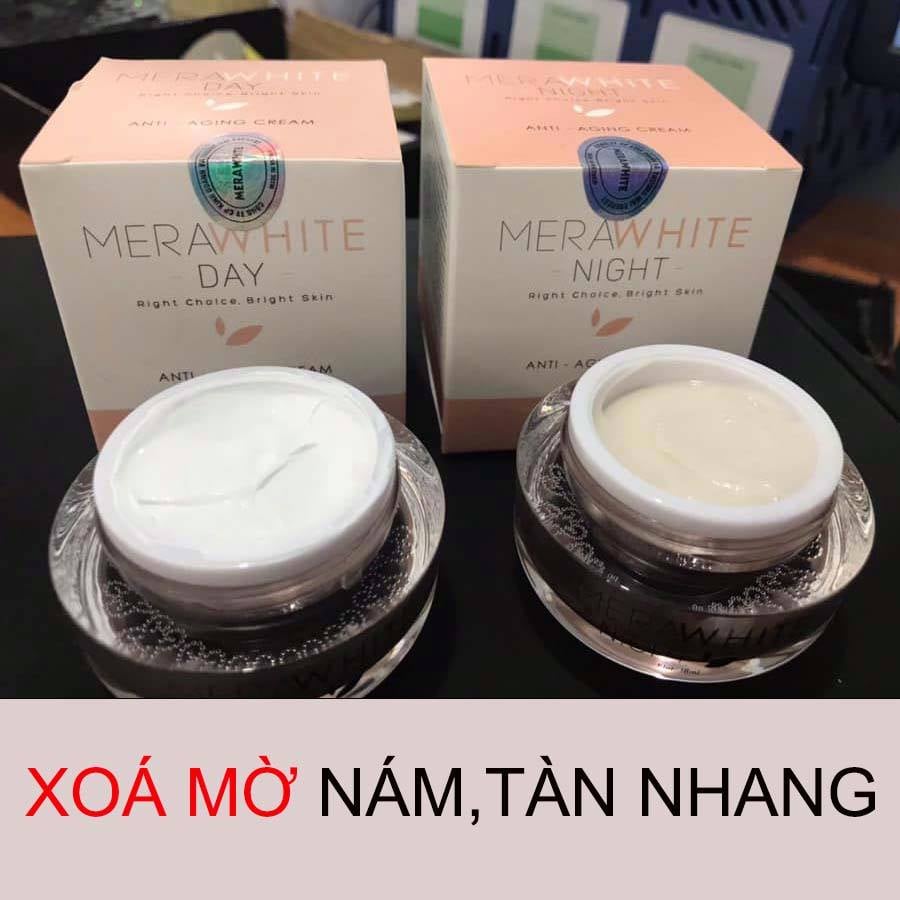 [HCM]Kem Dưỡng Trắng Da Mờ Nám MeraWhite (Kem Đêm)