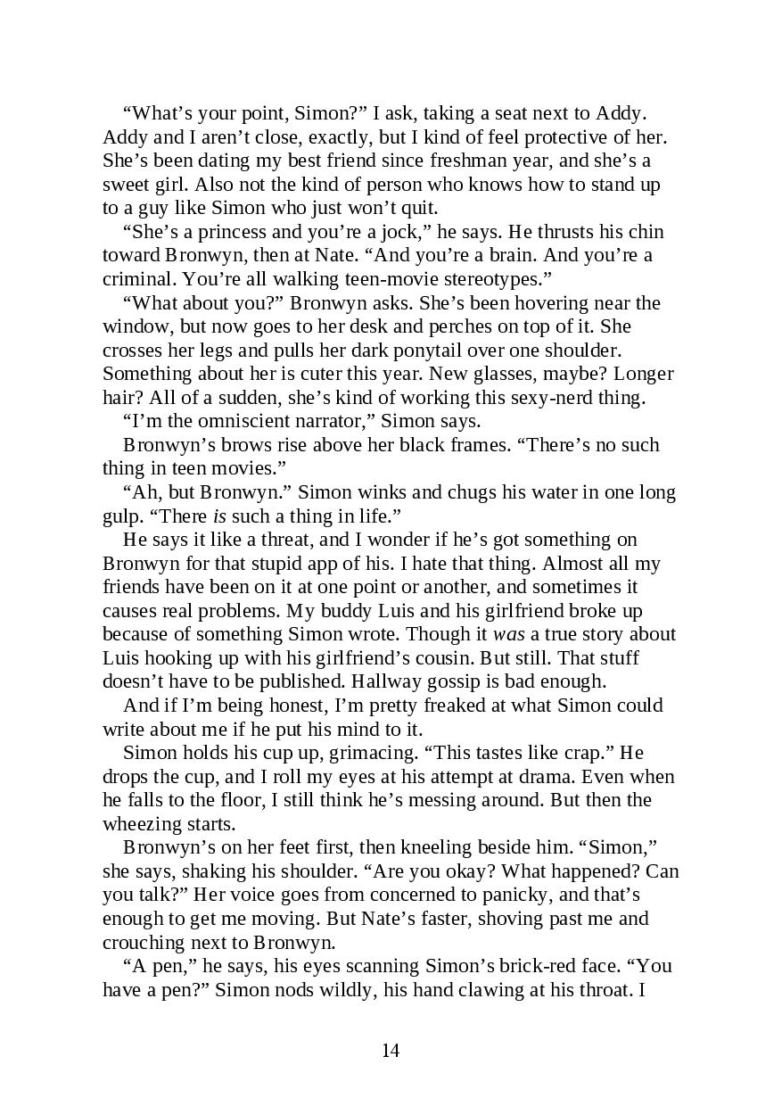 One%20of%20Us%20Is%20Lying%20%7C%20One%20of%20Us%20Is%20Lying%20#1%20%7C%20Novel%20by%20Karen%20M.%20McManus%7C%20Matte%20Lamination%20%7C%20Premium%20Pages%20-%20Image%208