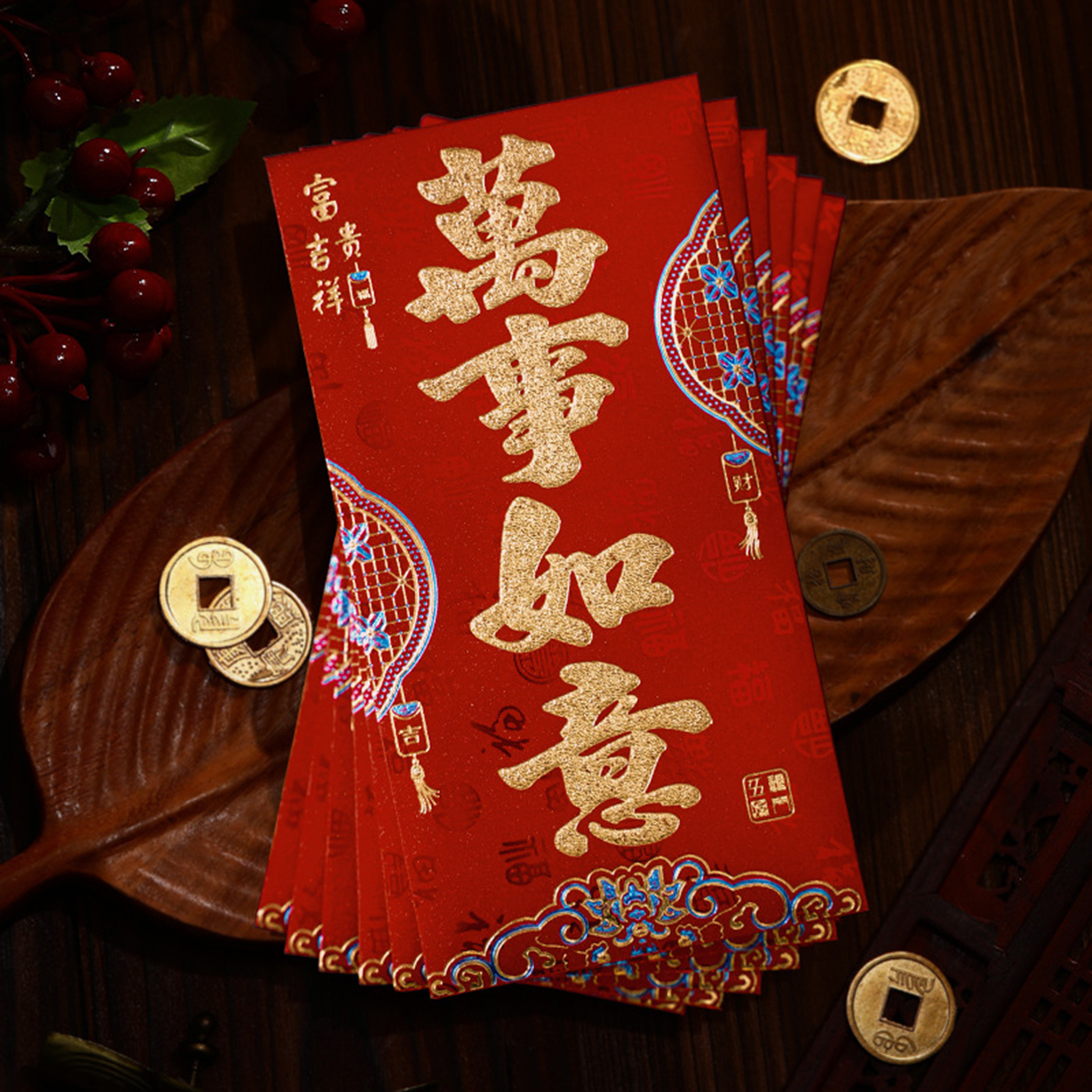 2024 red envelope bag and spring couplet set - Shop otomerui Chinese New  Year - Pinkoi