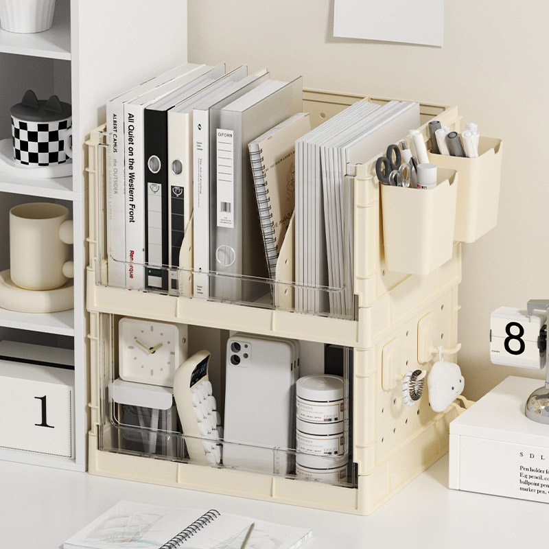 KS Tabletop, hole, board shelf, office workstation, storage box, student dormitory, multi-functional arrangement, bookshelves, multi-layer