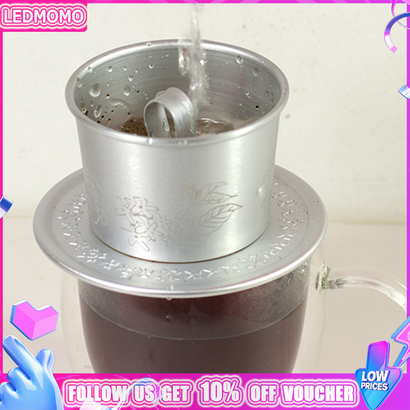 LEDMOMO Coffee Pot Machine Travel Pour over Dripper Lover Gift Set Portable Filter Maker