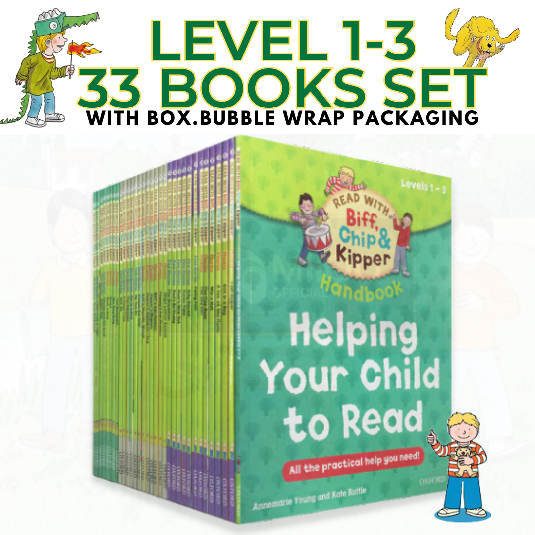 Oxford Reading Tree Level 1-3,4-6,7-9,10-12 Book Set Biff, Chipper