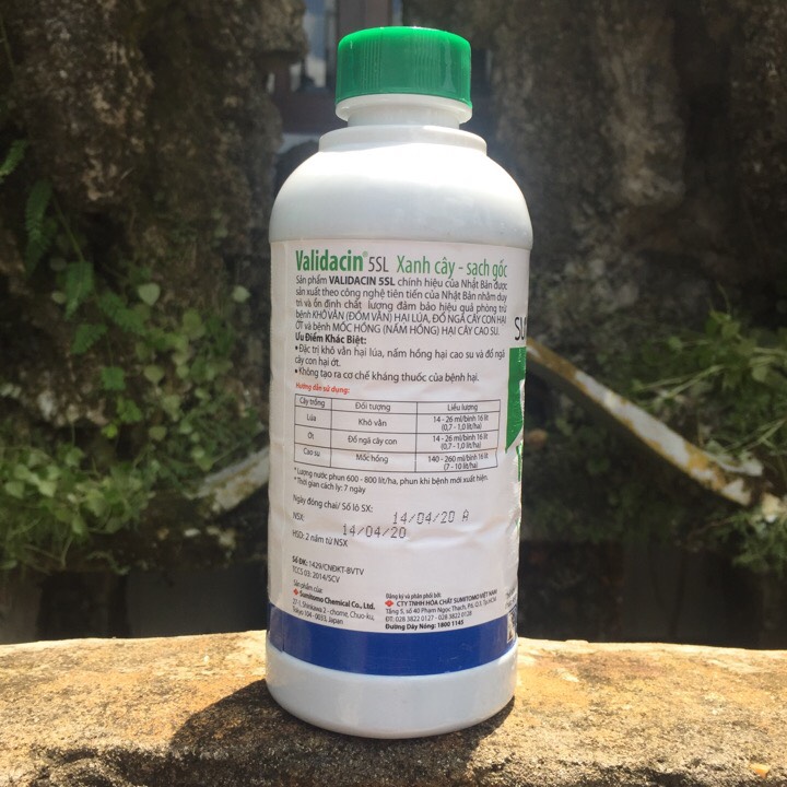 Validacin 5SL 450ml trừ nấm bệnh héo cây con
