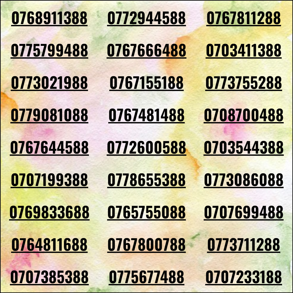 Sim đẹp phong thủy tứ quý, đầu 09 đuôi 88