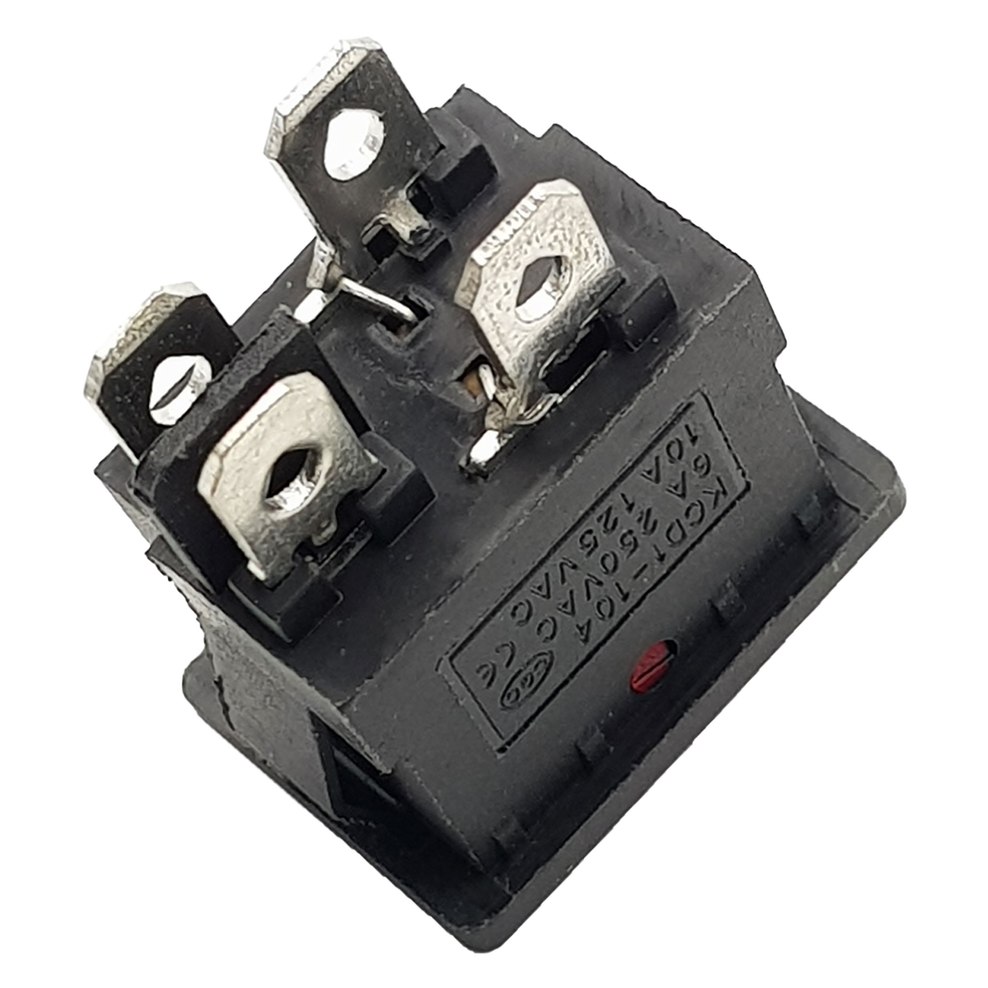 Công tắc bập bênh 4 chân có đèn KCD1-104