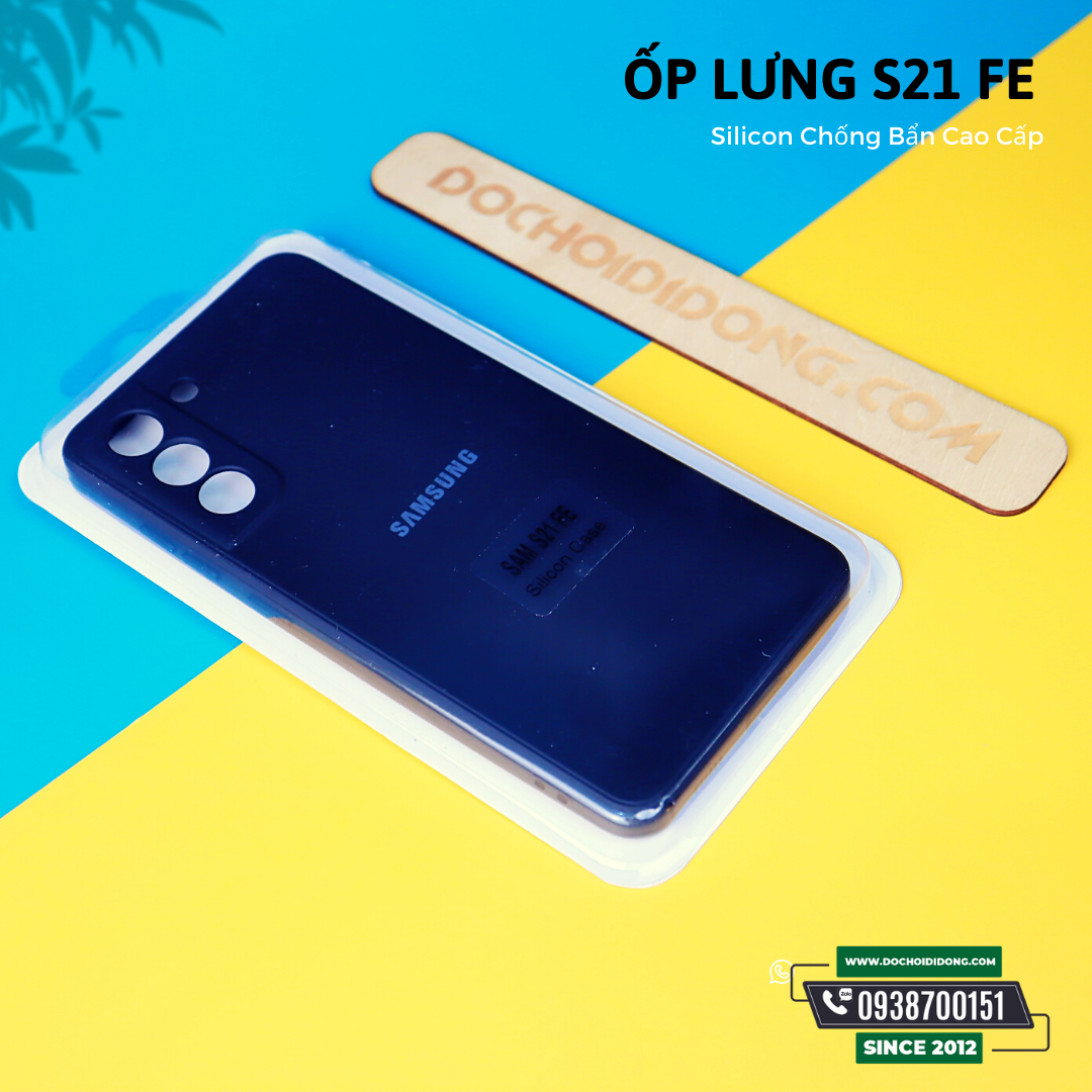Ốp Lưng Samsung S21 Fe Silicon Chống Bẩn Cao Cấp