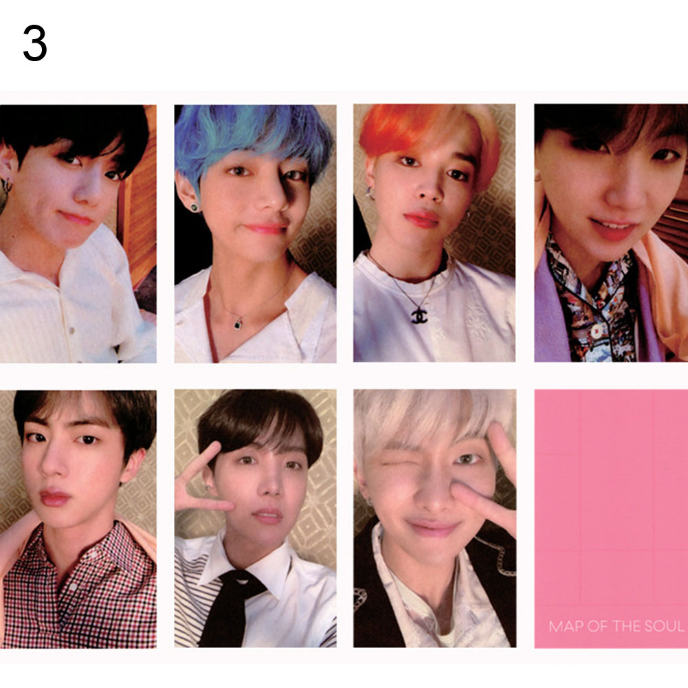 【High-quality】BTS of the Soul Persona Photo Card Boy with Luv Album Photocard Poster