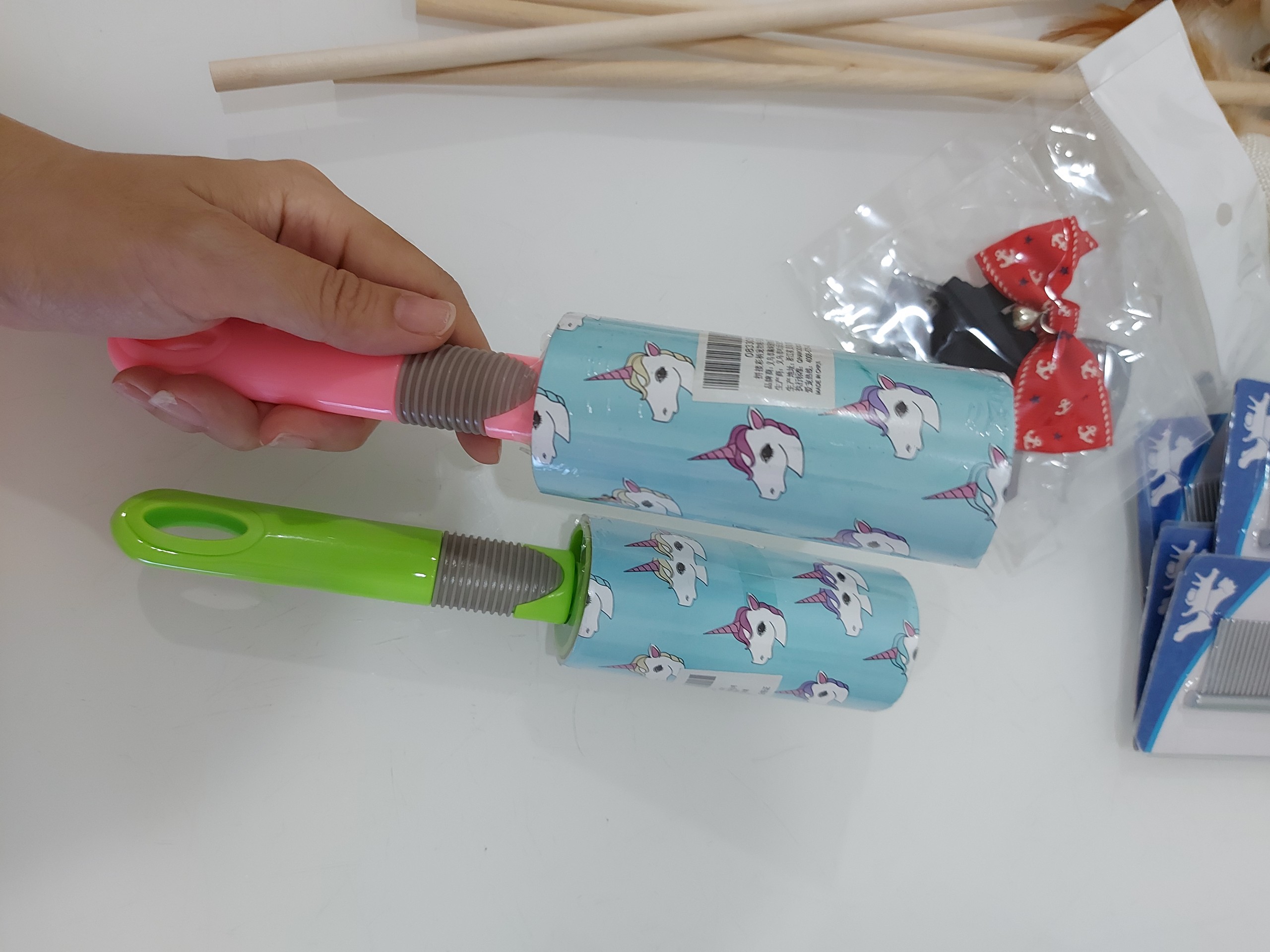 Cây lăn bụi, lăn lông thú cưng chó mèo