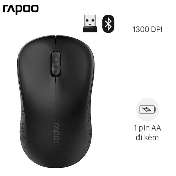 Chuột không dây Rapoo M10 Plus - Chính Hãng