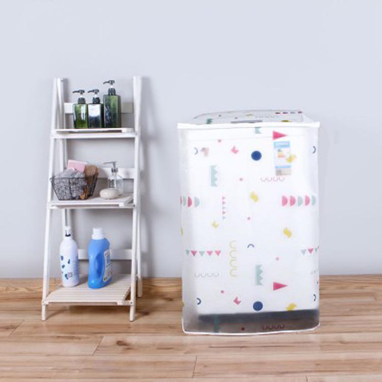 Vỏ bọc máy giặt satin lụa không thấm nước ( màu ngẫu nhiên )