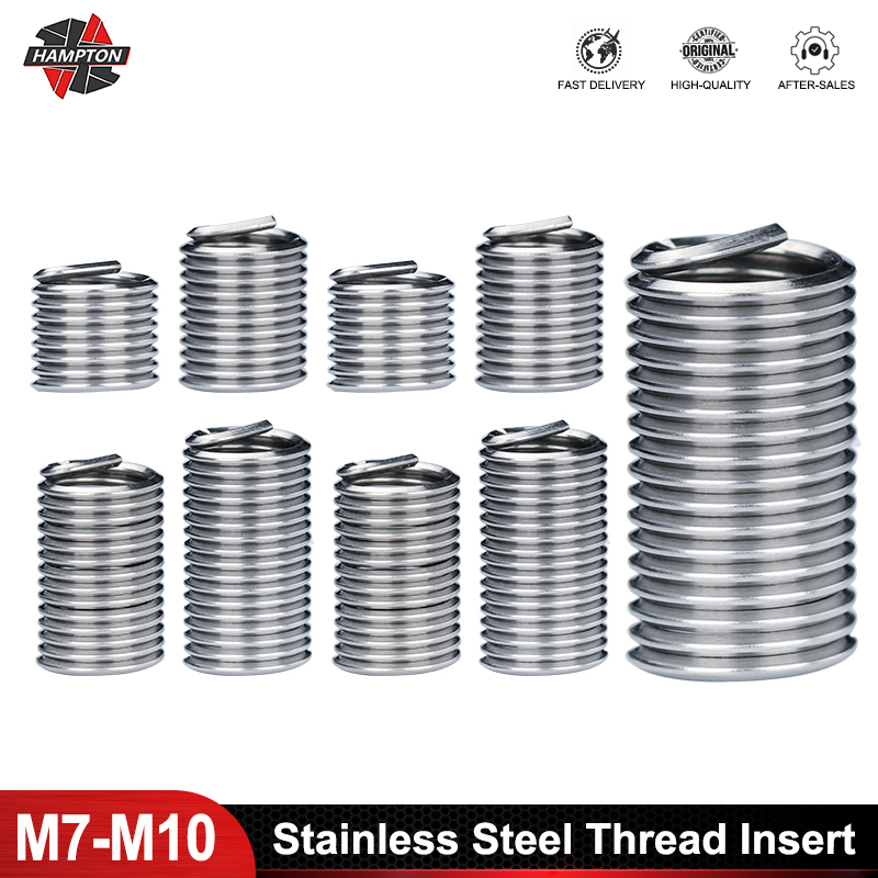 Hampton Stainless Steel Thread Repair Kit M7 M8 M9 M10 Rivet Nut Kit ...