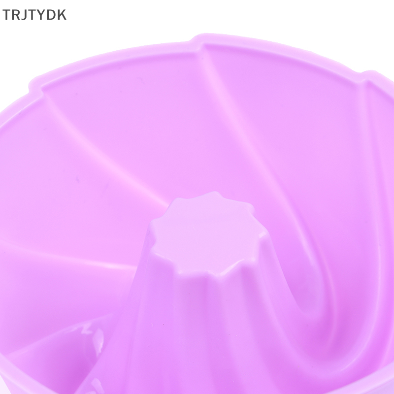 TRJTYDK Khuôn bánh muffin khuôn bánh cupcake hình tròn chịu nhiệt không dính Silicone Muffin cốc khuôn dụng cụ làm bánh tái sử dụng ngẫu nhiên