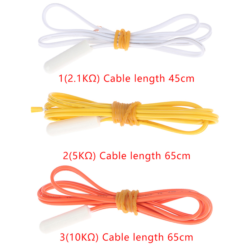 2.1k/5k/10k refrigerator freezer temperature sensor Temperature probe for Toshiba LG universal fridge ice box parts. 