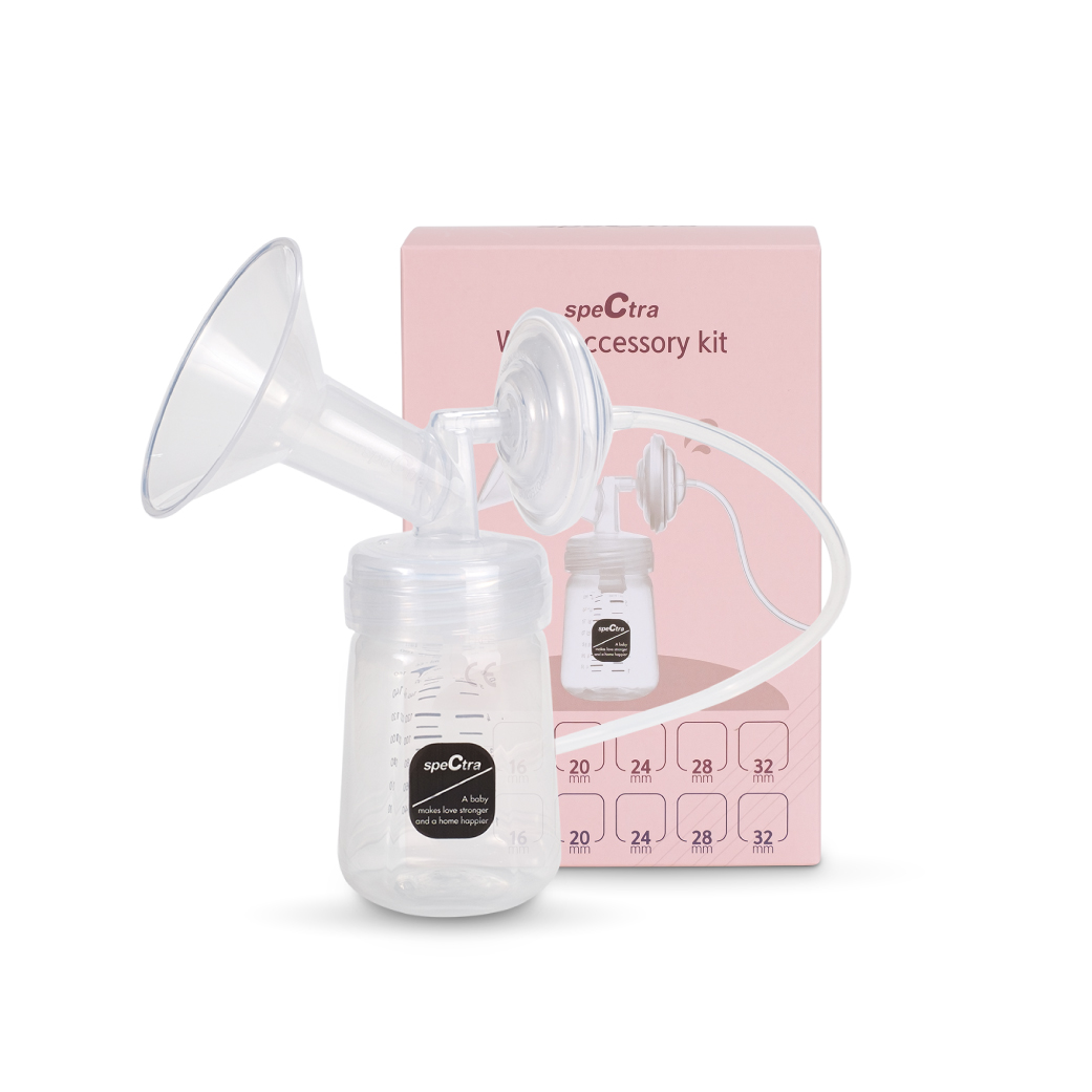 ชุดอุปกรณ์ปั๊มนม Spectra Wide Accessory Kit 1 คู่ (2ข้าง) CHITIDA