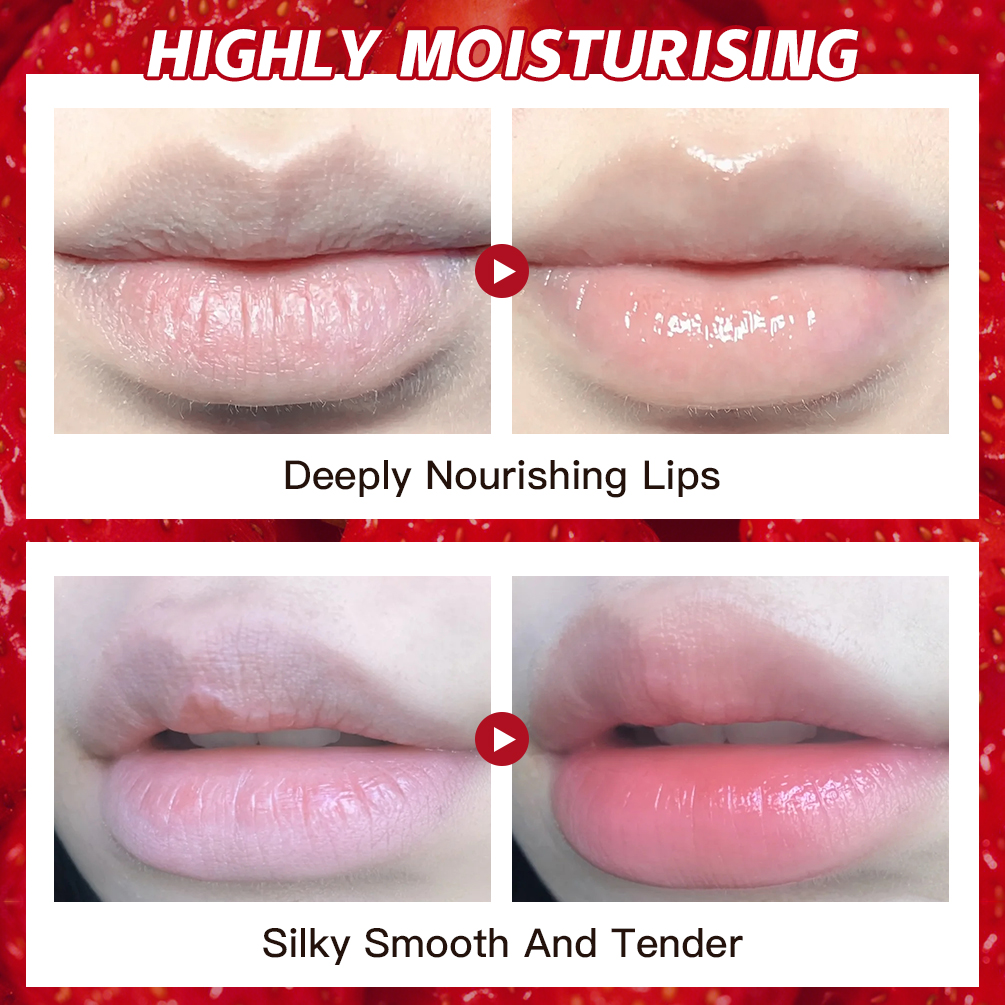 QIBEST 2024 New Lip Plumper Plumping Gloss Oil Extreme Volumising Lip Gloss Serum Nourish Lip Oil Lip Care Korean Cosmetics. 