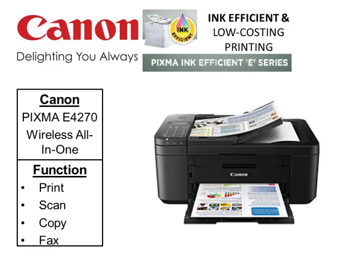 canon pixma e4270 printer review