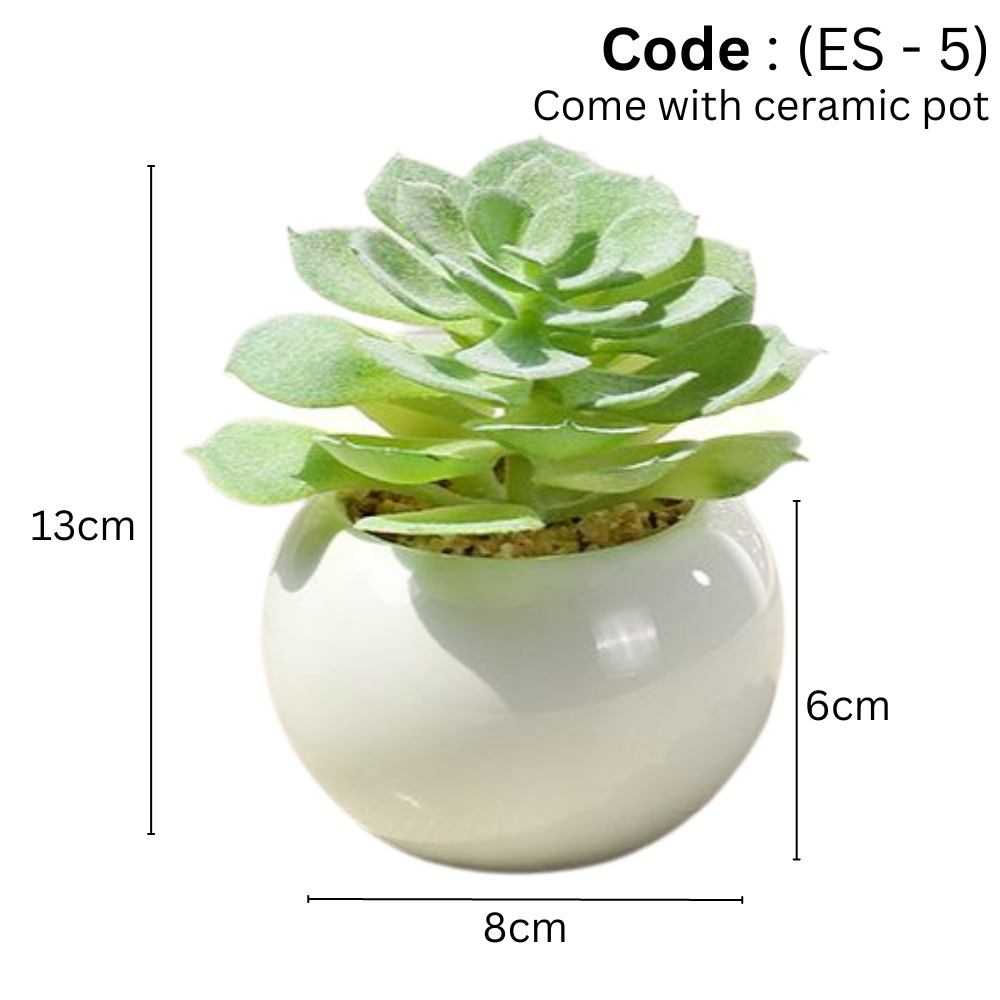 Artificial Mini Succulent Plants / Mini Artificial potted Plants / Mini