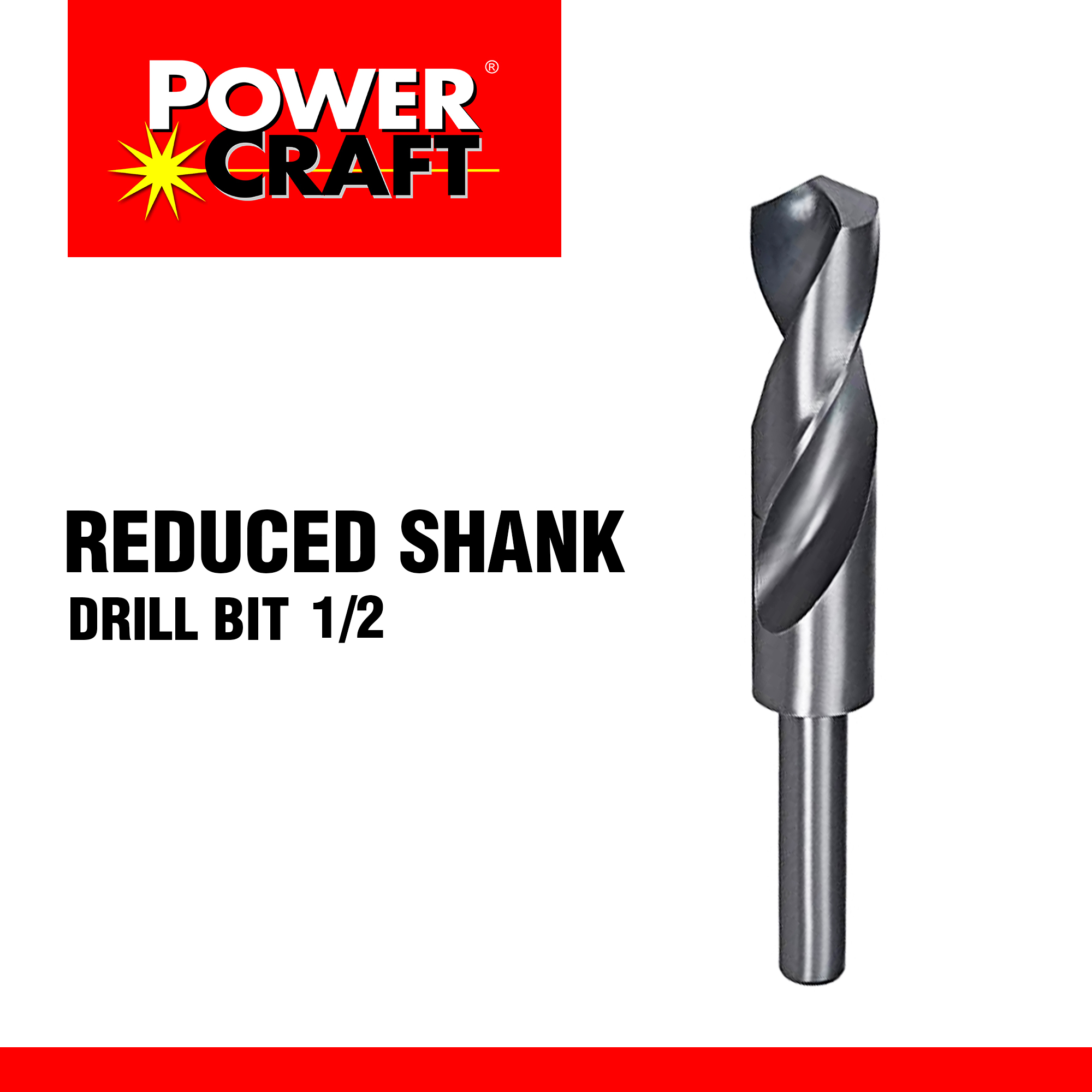 POWER CRAFT REDUCED SHANK DRILL BIT 1/2" SHANK Lazada PH