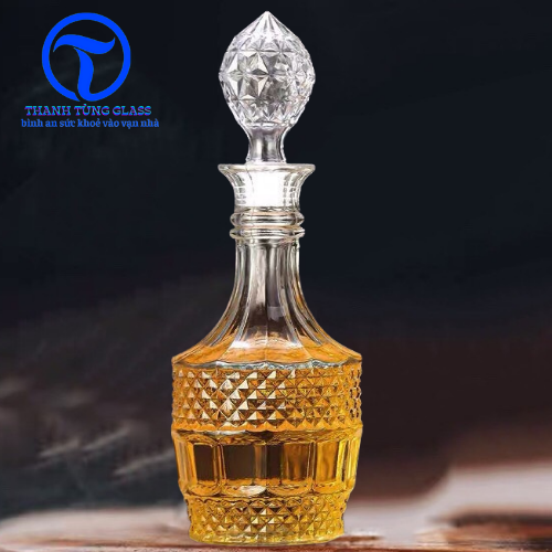 Chai Đựng Rươu Thuỷ Tinh Cao Cấp 800ML