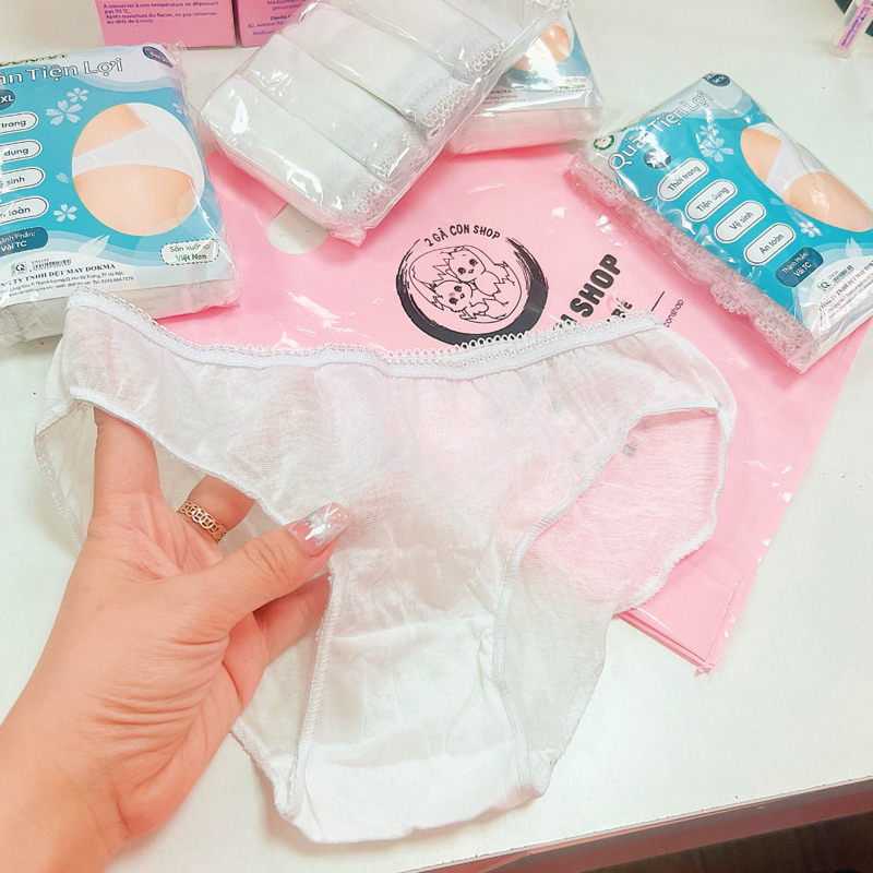 Quần lót vải dùng 1 lần Dokma-set 5c