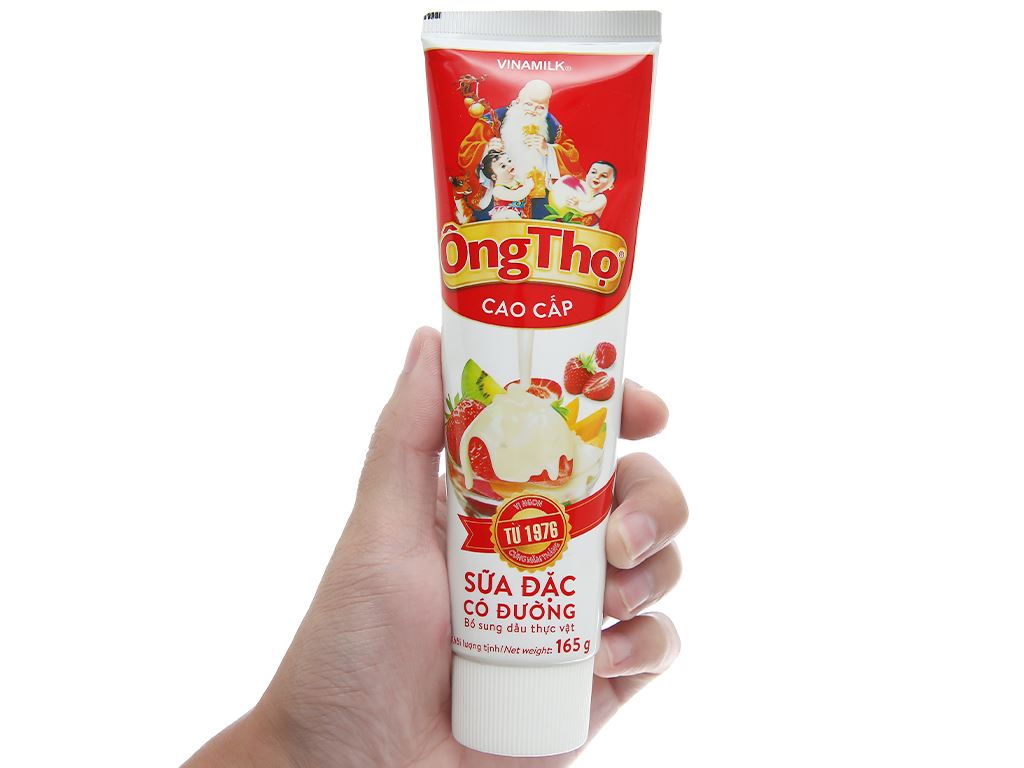Sữa đặc có đường  Thọ Đỏ tuýp 165g