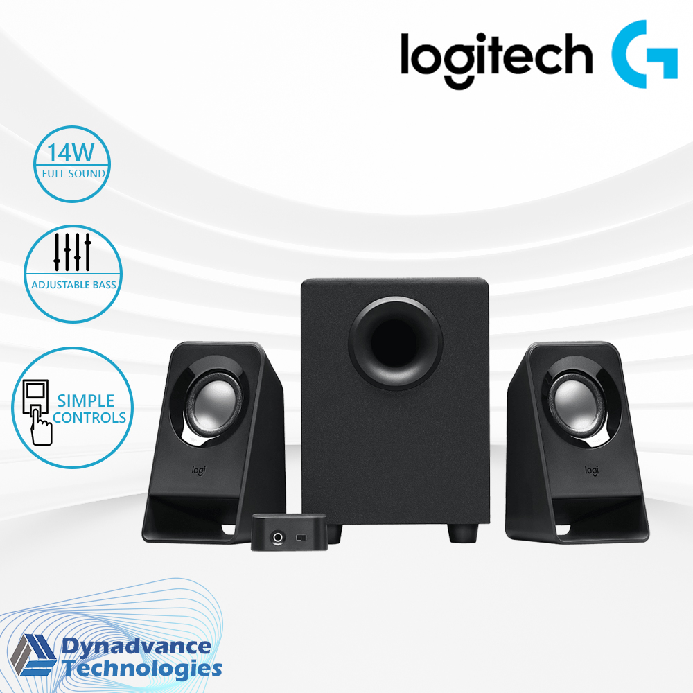 Logitech Multimedia Z213 SPEAKER SYSTEM FULL SOUND IN A COMPACT DESIGN