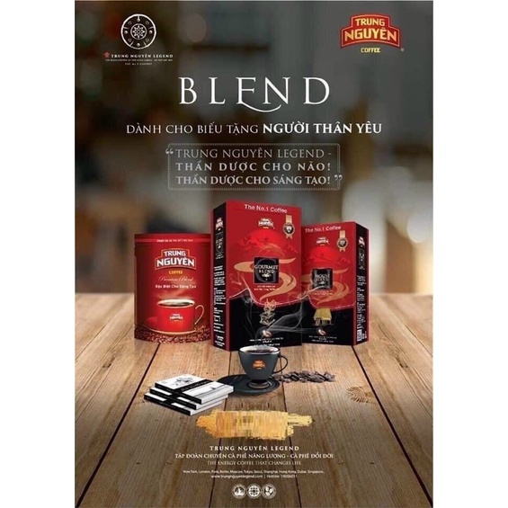 Cà phê Trung Nguyên pha phin House Blend - 500gr