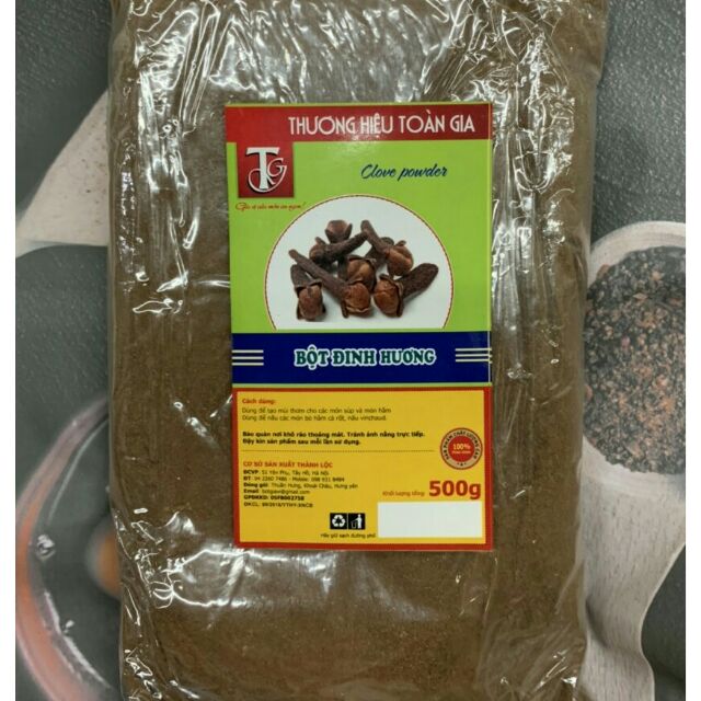 Bột đinh hương nguyên chất 100%