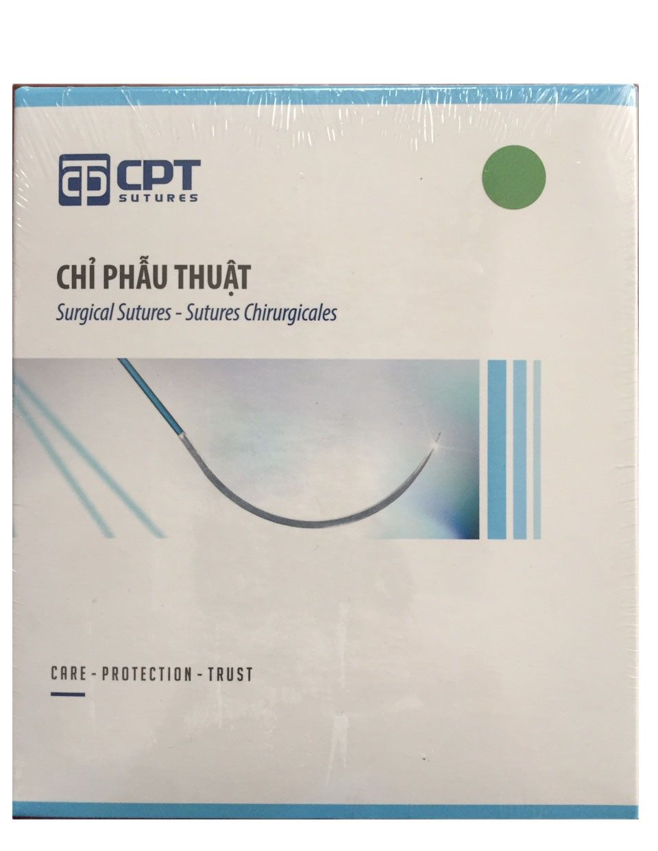 Chỉ phẩu thuật CPT CARELON Nylon số 3/0 M20E20