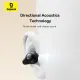 Baseus Bass 15 Clip Open-Ear TWS Earbuds Earphone Clip-Ons Sports Headphones Ultra Lightweight Long Battery Low Latency with 3dB 2-mic ENC. 