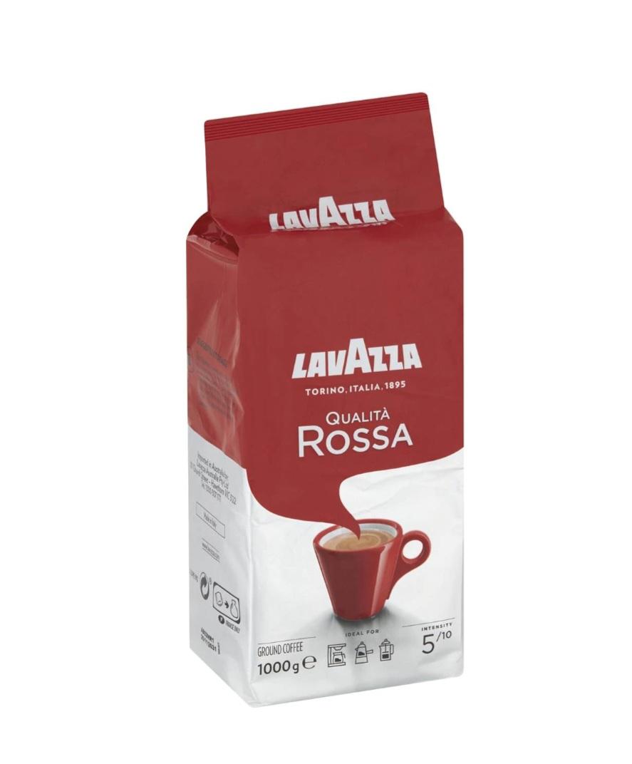 Lavazza Qualita Rossa Ground Coffee 1000g. Made in Italy BBD: 30 ...