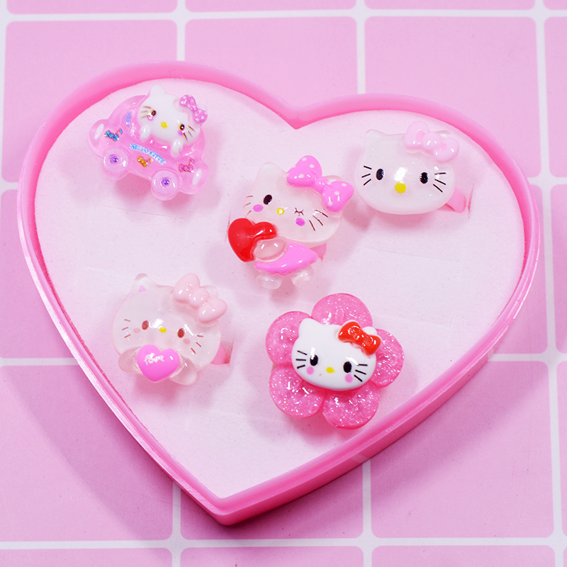 5/10pcs%20with%20Display%20box%20Cartoon%20Sanrio%20Anime%20Ring%20Adjustable%20Accessories%20Kawaii%20Hello%20Kitty%20Melodys%20Kuromi%20Friendship%20Girl%20Gift%20-%20Image%203