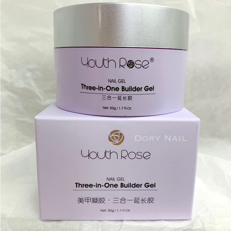 Gel đắp móng hoa hồng Youth Rose 50gram