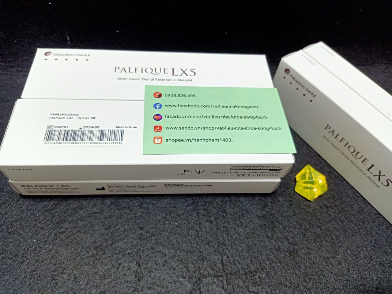 Composite đặc thẩm mỹ PALFIQUE LX5 Nhật (Hãng Tokuyama)