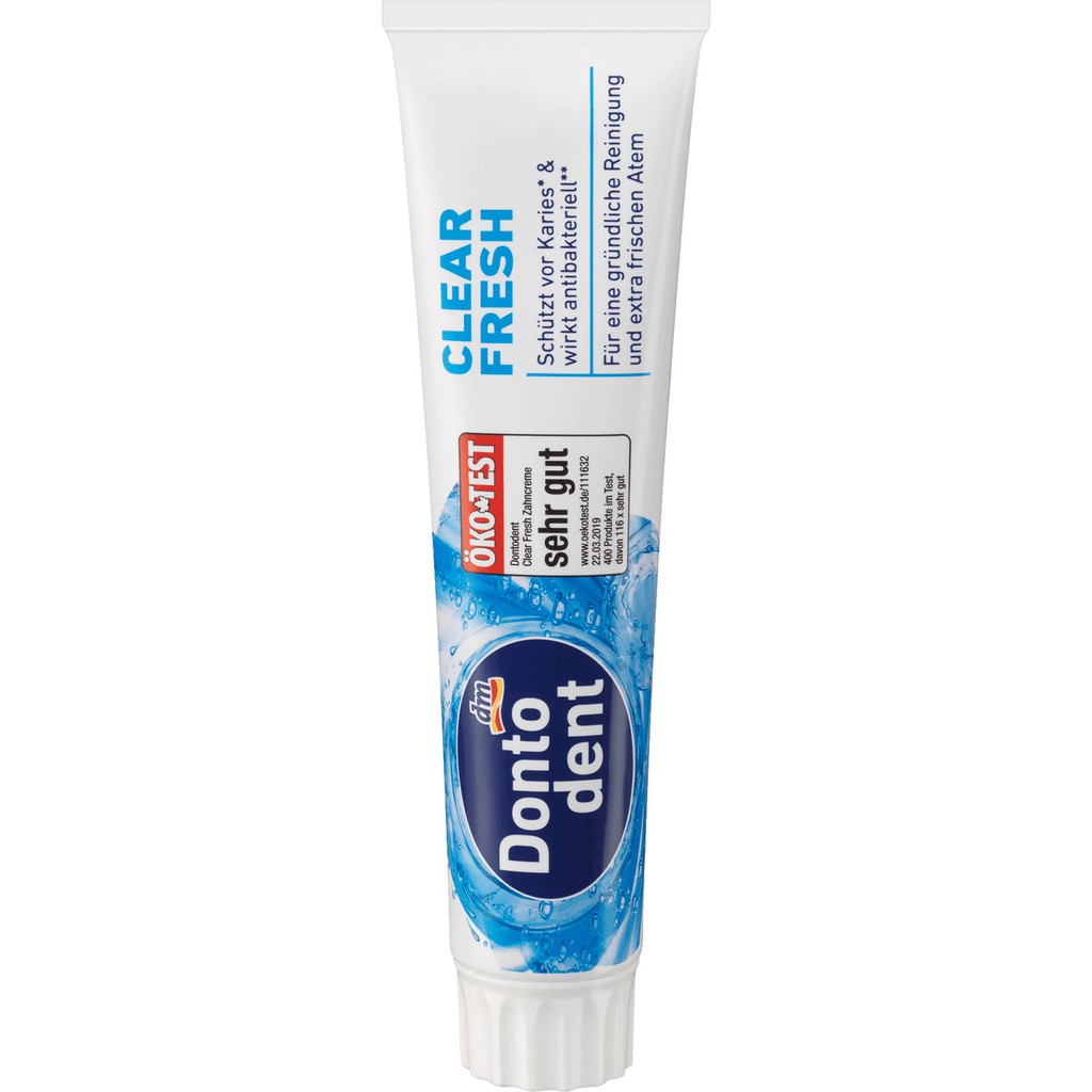 Kem đánh răng Dontodent 125ml - nội địa Đức