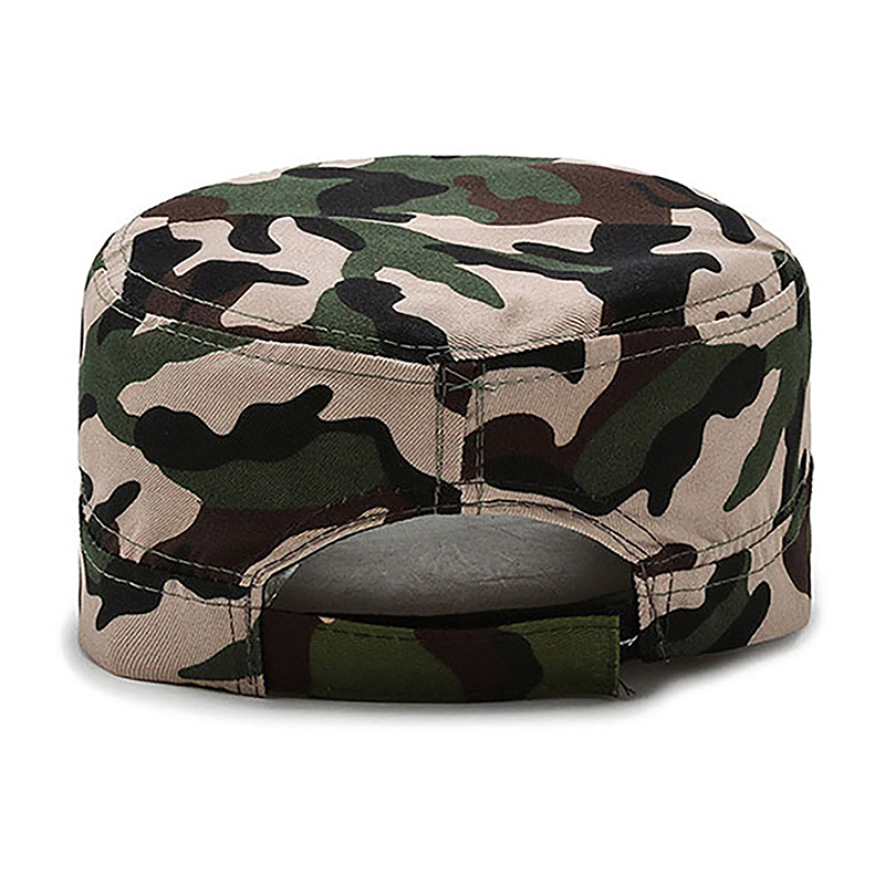 Military Camo Baseball Cap - Adjustable Cotton/Poly Hat For Hunting, Fishing, Outdoor - View #10