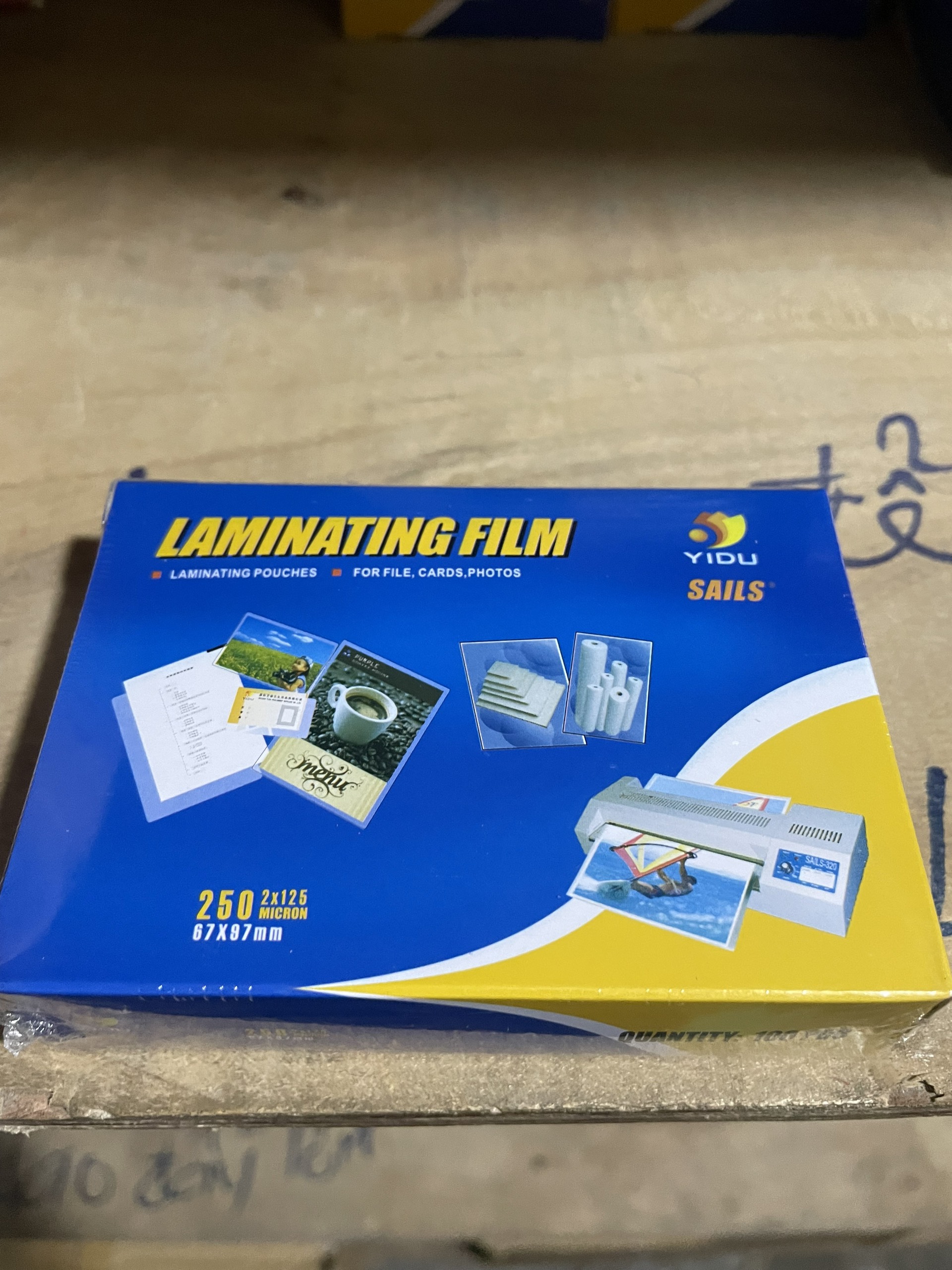 (1 Xấp) Màng ép plastic CMND ( 67X97mm)