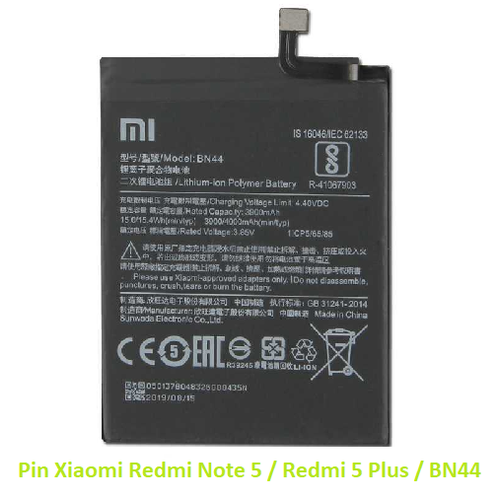 Pin bn44 xiaomi redmi 5 plus