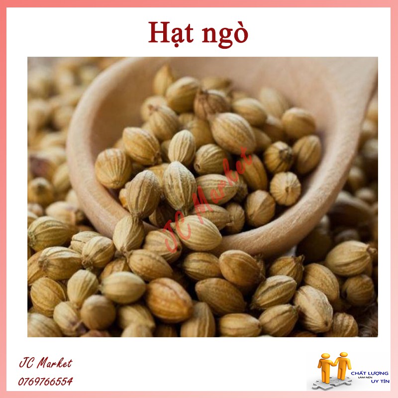Hạt mùi, hạt ngò khô, ngò rí (nấu sâm, nấu phở)