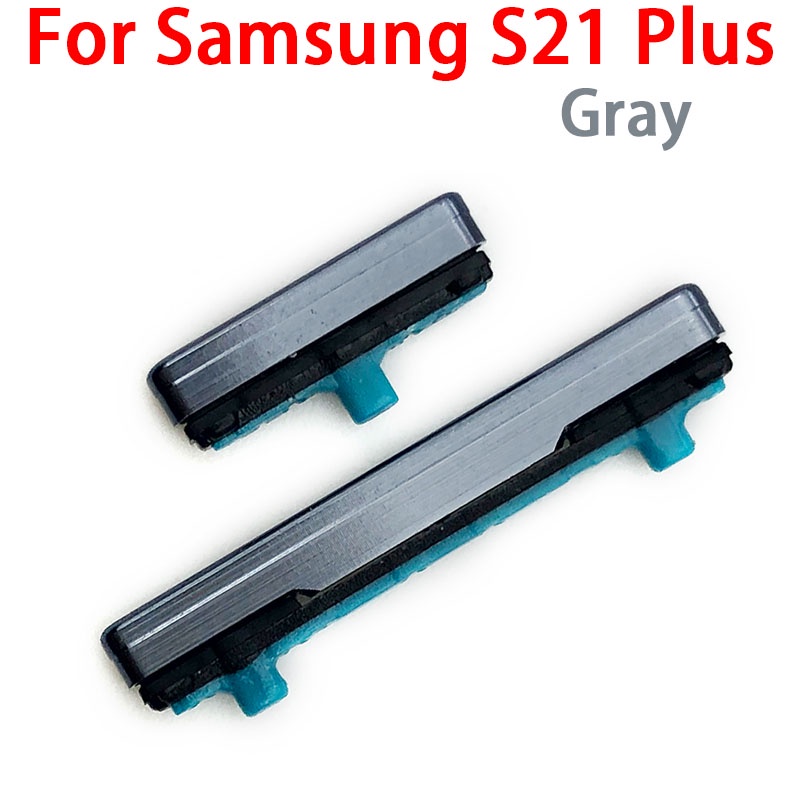 For Samsung S21 Plus Ultra New Side Volume Button Power ON / OFF Buttton Key Set Replacement Parts. 