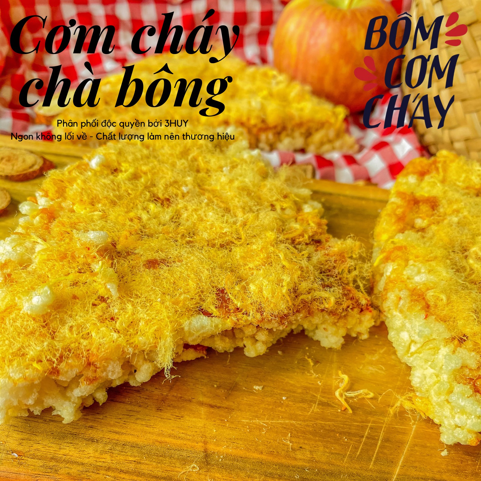 com cháy chà bông 1kg 139k
