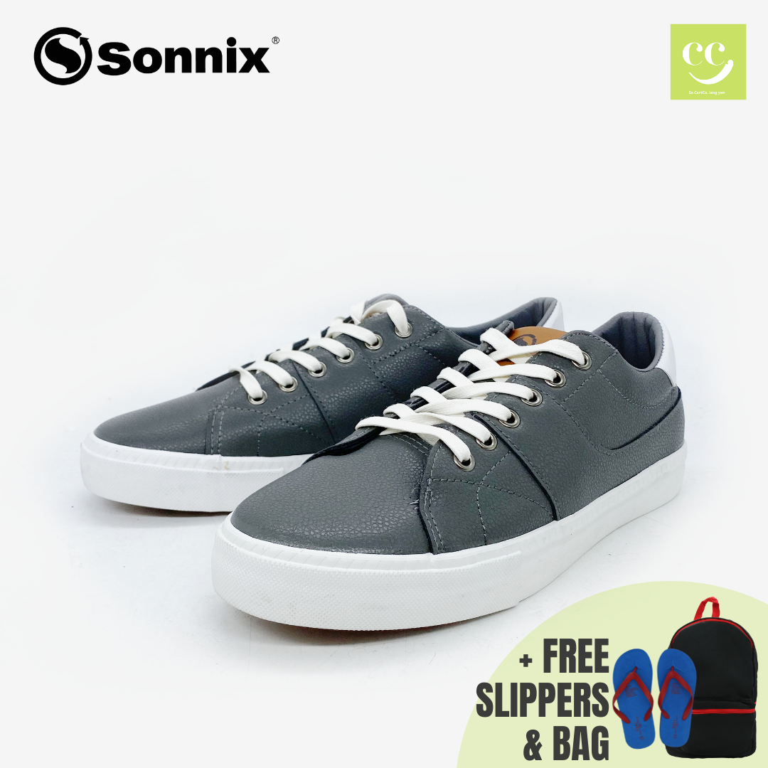 Sonnix Mens Casual Shoes - Edgware Gray | Lazada PH