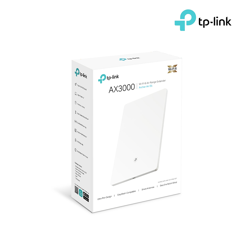 TP-Link Archer Air E5 AX3000 1-Pack Dual-Band Wi-Fi 6 Air Range