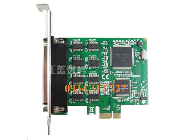 Card PCI-e to 2 cổng, 4 cổng, 8 cổng Com (RS232) SYBA cao cấp