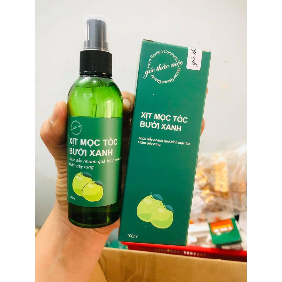 Xịt mọc tóc Bưởi Xanh (Góc Thảo Mộc)100ml