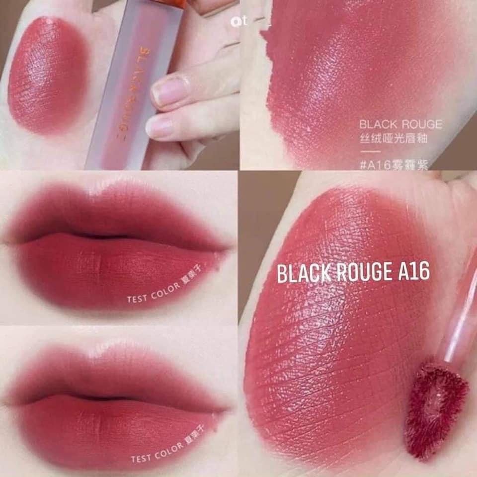Son Black rouge kem lì bảng mới A02,A16,A26