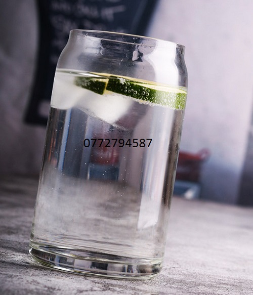 Ly thủy tinh, cốc thủy tinh glass can 370ml | thủy tinh cao cấp