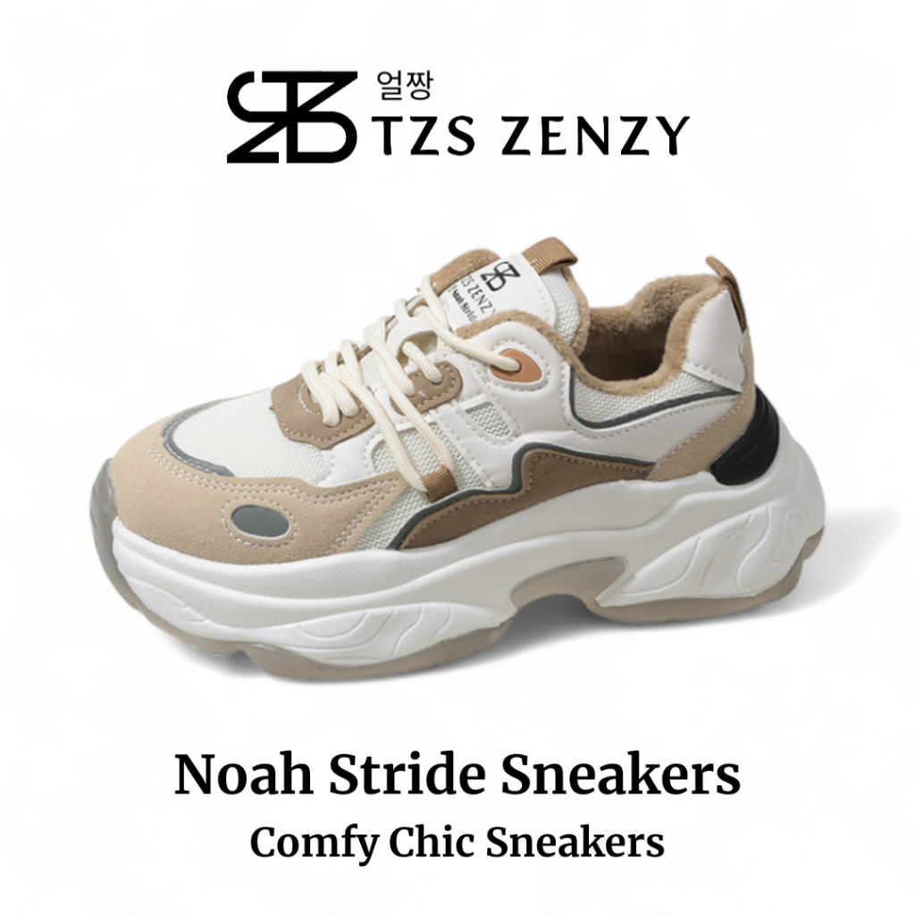 TZS Zenzy Noah Stride Sneakers Sepatu Sneakers Wanita Sepatu