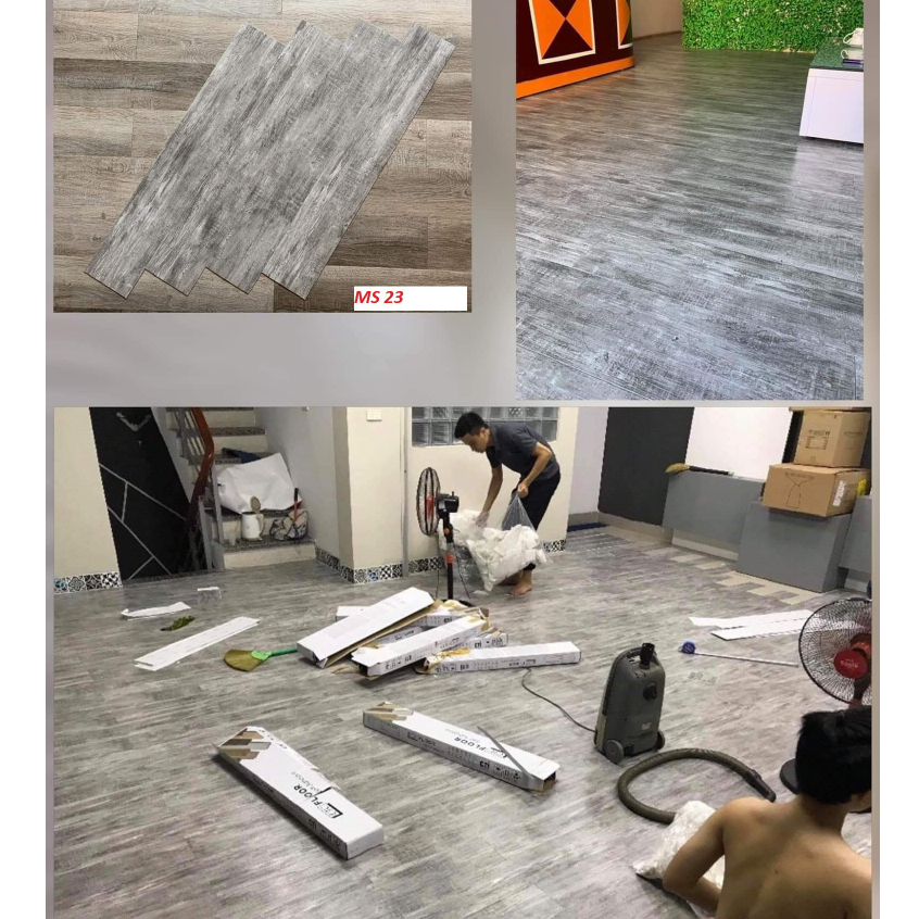 SÀN NHỰA GIẢ GỖ CAO CẤP TỰ DÍNH